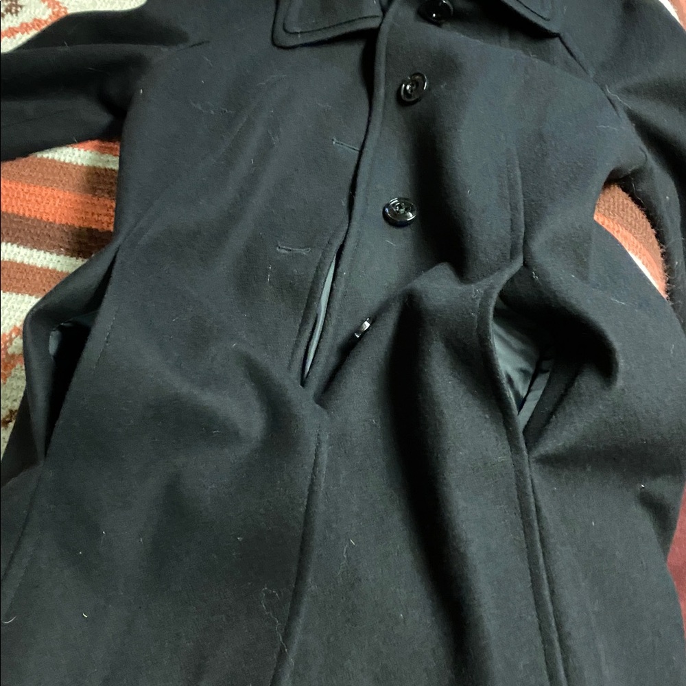 London Fog Elegant Black Coat - Picture 10 of 10